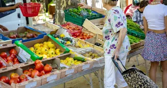 Marché de Jaujac