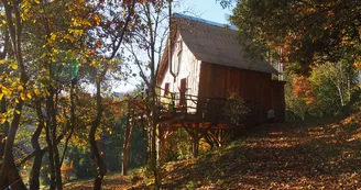 Cabane perchée La Pôlette