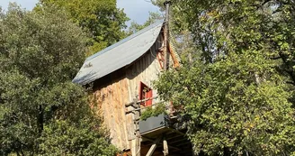 Cabane perchée La Pôlette