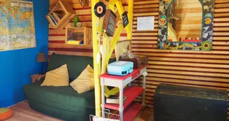 Cabane perchée La Pôlette