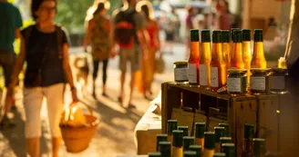Petit marché des producteurs de Chirols