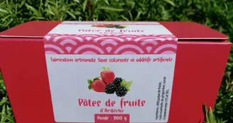 Golosina - Pâtes de fruits d'Ardèche Golosina - Pâtes de fruits d'Ardèche