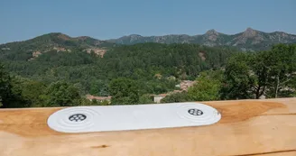 Belvédère sonore du verger conservatoire des châtaigniers de l'Ardèche
