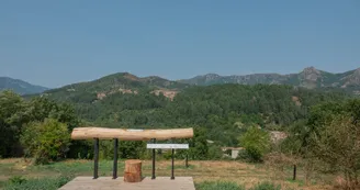 Belvédère sonore du verger conservatoire des châtaigniers de l'Ardèche
