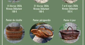 Stages de vannerie 2026 Stages de vannerie 2026