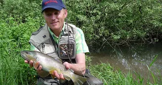 Michaël Probst moniteur guide de pêche professionnel