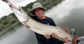 Michaël Probst moniteur guide de pêche professionnel