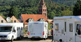 Aire de stationnement pour camping-car Aire de stationnement pour camping-car