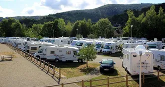 Aire de stationnement pour camping-car Aire de stationnement pour camping-car