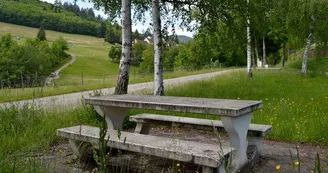 Aire de pique-nique - Sur la route du golf