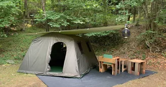 Tente BasiK camping Fontpédrouse Tente BasiK camping Fontpédrouse