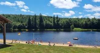 Lac de St Mathieu plage Lac de St Mathieu plage