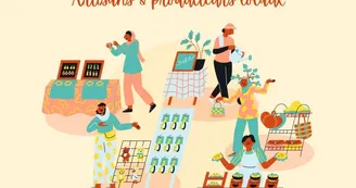 Affiche marché La Fabrik d'Ici