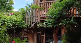 Le jardin et cabane Le jardin et cabane
