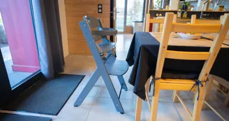 Chaise haute sur demande