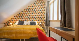 Chambre climatisée d'un appartement 