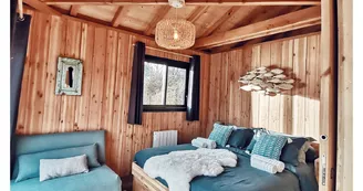 La chambre double - Les cabanes du Plessis La chambre double - Les cabanes du Plessis
