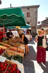 Le petit marché de Burzet