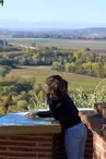 Balcon sur les pyrénées