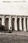 Carte postale du viaduc de Chalindrey